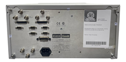 Monitor De Serviços Agilent E8285 C/tracking Hp/agilent (Usado)