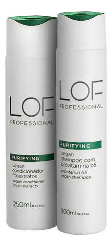  Shampoo + Condicionador Purifying Vegan Lof Home Care