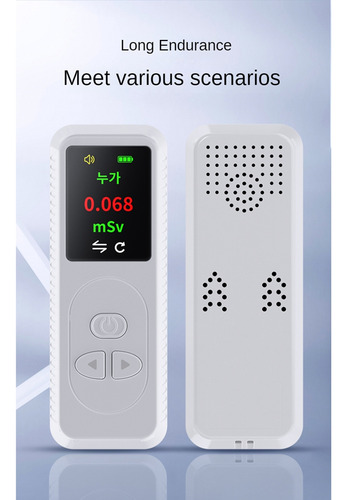 Dosímetro Personal Con Detector De Radiación Nuclear Geiger