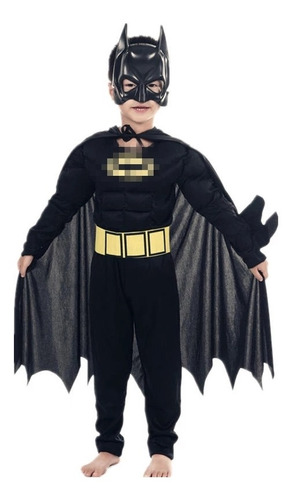 Disfraz Batman Niños Superhéroe Personaje Acción Figura 