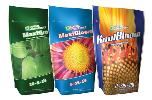 General Hydroponics Glcmbx0008 Maxigro Maxibloom Koolbloom C