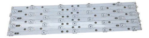 Dt Kit Tiras De Led Para Sansui 50 Smx50f3uad 6v 9 Led,