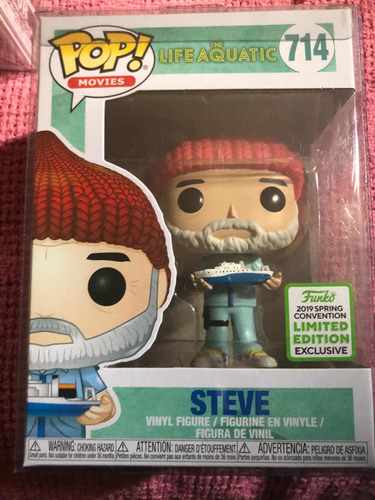 Funko Pop! Steve The Life Aquatic Edición Limitada