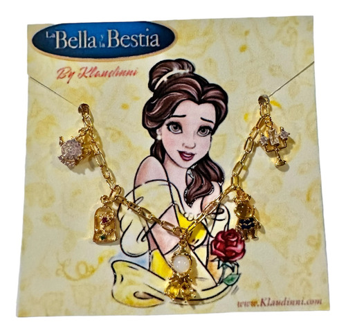 Pulsera De Los Personajes De La Bella Y La Bestia Princesa