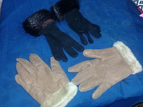 Guantes Dama Talle S Lote X 2 Unidades
