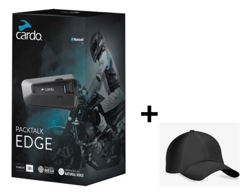 Intercomunicador Cardo Packtalk Edge Single+instalação @#
