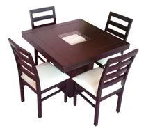Comprar Comedor 4 Personas (mesa Y 4 Sillas) Comedor Pequeño Moderno