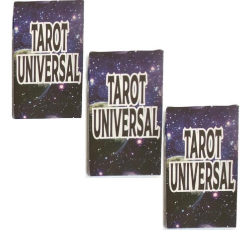 Kit 3 Baralhos Tarô Bruxa Universal Grande- O Modelo