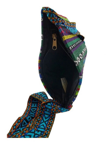 Imagen 5 de 5 de Bolsa Morral Hippie Vintage Bordado Flores Mod B4
