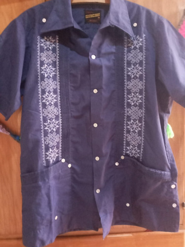 Guayabera Mexicana 38 Bordada