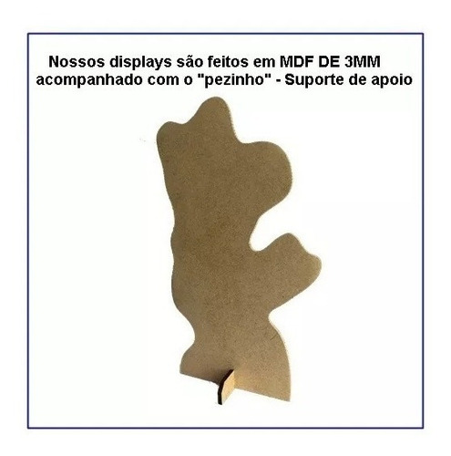 Jacarelvis - 10 Displays De Festa Infantil De 20cm Totens
