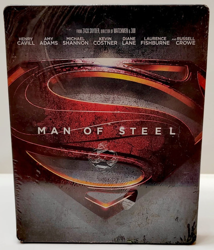 Steelbook - Man Of Steel (blu-ray + Dvd + Digital Copy)