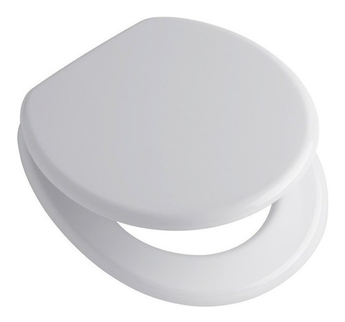 Imagen 1 de 1 de Asiento para inodoro Ferrum Traful TSX de HDF con forma redonda blanco liso