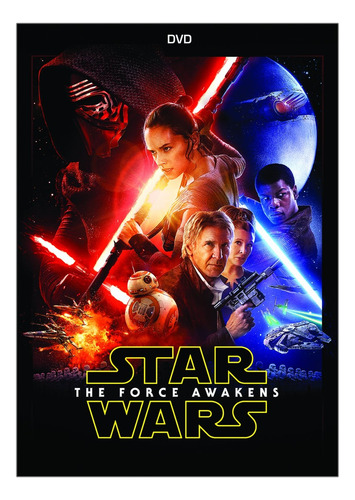 Dvd Star Wars 7 The Force Awakens El Despertar De La Fuerza