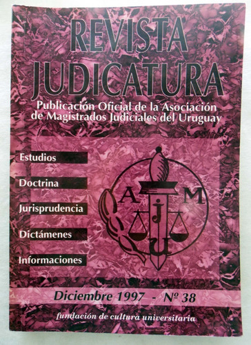 Revista Judicatura Nº 38 Diciembre 1997