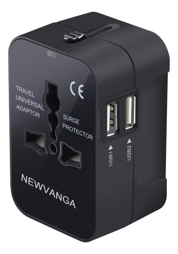 Adaptador Universal Con Doble Puerto Usb