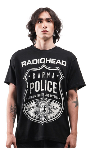 Camiseta Radiohead Karma Police Rock Activity