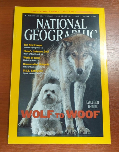 National Geographic En Inglés Vol 201 Nro 1 Enero 2002