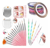 Comprar Kit De Decoracion De Uñas - Dotting -pen-pinceles -cintas