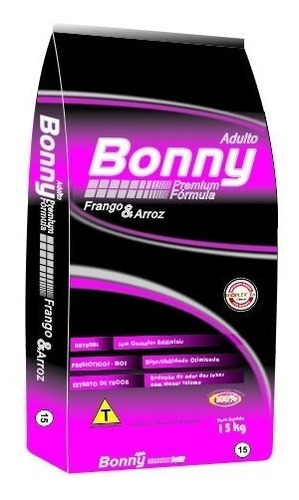  Ração Bonny Cães Adultos  Premium 15k