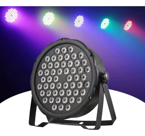 Canhão Par Led 54 Leds Rgbw 3w Triled Dmx Refletor Strobo