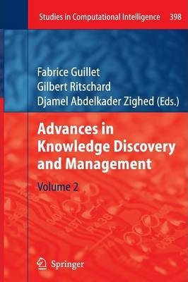 Libro Advances In Knowledge Discovery And Management - Fa...