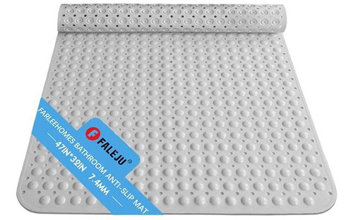 Faleju Extra Large 47 X 32 Inch Shower Mat Non Slip, Show