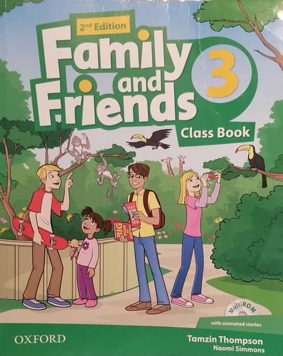 Family And Friends 3 - Class Book - 2nd Edition, De Naomi Simmons. Editorial Oxford, Tapa Blanda En Inglés