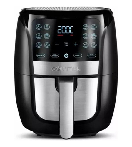 Freidora De Aire Digital Gourmia 5.7l Cocina Msi