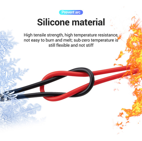 Kit De Cables De Prueba, Material De Silicona Resistente A A