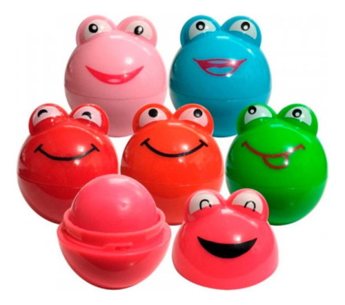6un - Lip Balm Sapinho Nr50006 - Kit B Fashion Atacado J