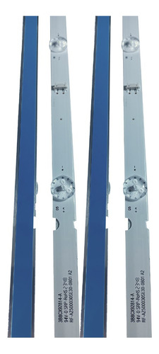 Kitx4 De 8 Leds Noblex De50x6500 92,5cm 3v