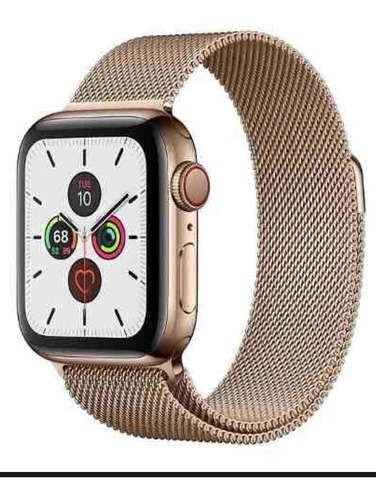 Relógio Apple Watch Series 5 40mm Aço Escovado - Lacrado