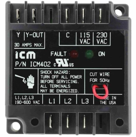 Supervisor De Voltaje Icm Icm-402 190-600v Trifasico 78$