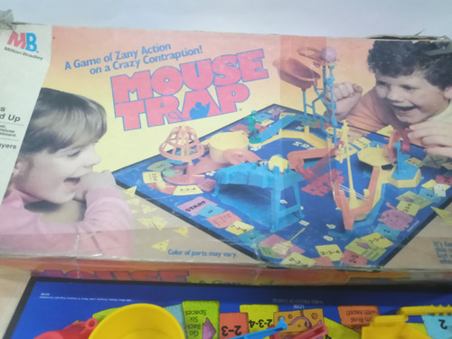 Milton Bradley Mouse Trap Año 1986 Atrapando Al Raton (Usado)