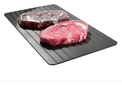 Bandeja Tabla De Aluminio Descongeladora Rápida Carne