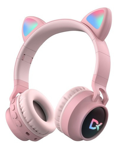 Auriculares Inalambricos Bt Vincha Orejas Gato Niña Niño