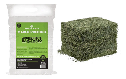 Sanitario P/cobayos Marlo X4kg + Heno De Alfalfa X4kg. Caba