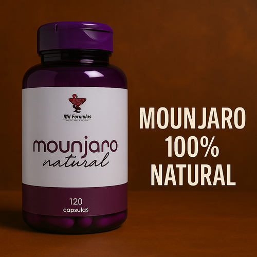 Mounjaro Natural 120 Cáps Potente Tratamento Inicial 30 Dias