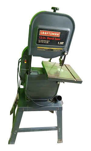 Sierra Cinta Craftsman Para Madera 12 Sierra De Banco 1 Hp (Usado)