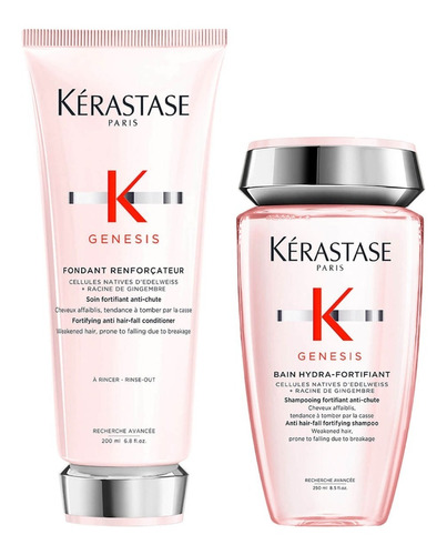 Kérastase Bain Génesis Hydra-fortifiant + Fondant Génesis