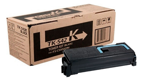 Toner Kyocera Tk-542k Fs-c5100dn Color Negro 4000 Paginas