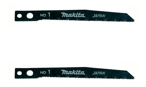 2 Hojas De Sierra Caladora Makita De 80 Mm Para Metales 