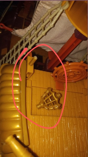 Imagen 7 de 9 de Barco Peter Pan + 2 Playset Marca Famosa