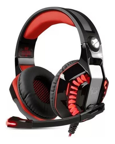 Audifono Gamer Kotion Each G2000 Multiplataforma Red