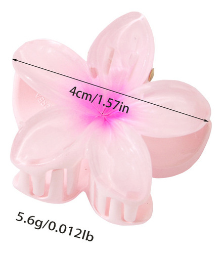 Pinza De Pelo Con Forma De Flor De Color Caramelo Para Mujer