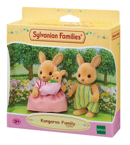 Sylvanian Families Familia De 3 Canguros Coleccionable Febo