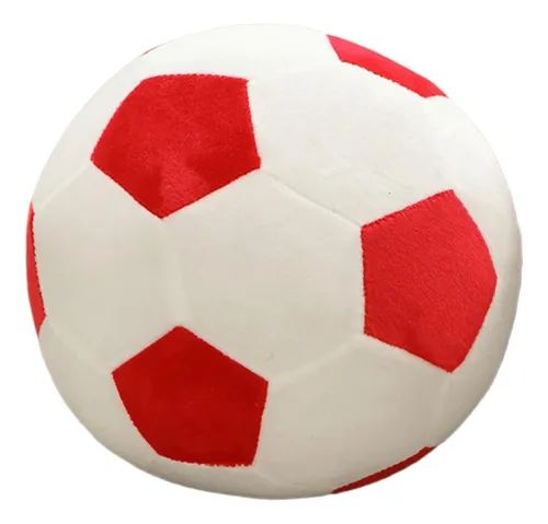 Pelota De Fútbol De Peluche De 25 Cm – Juguete Suave Y Ligero (160 G) Decoración Y Regalo Para Niños Y Amantes Del Fútbol
