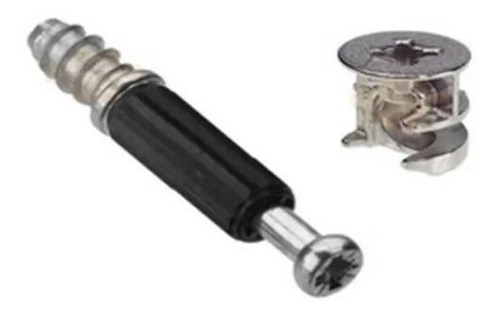 Conjunto Conector Minifix Perno Y Anclaje Placas 15mm 25 Un.