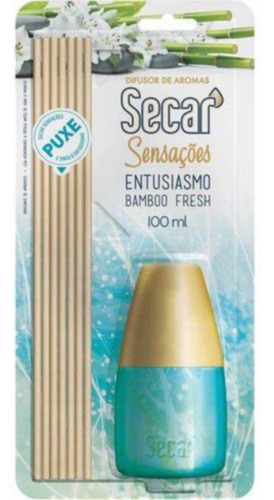 Difusor De Aroma Secar 100ml Bamboo Fresh (entusiasmo)